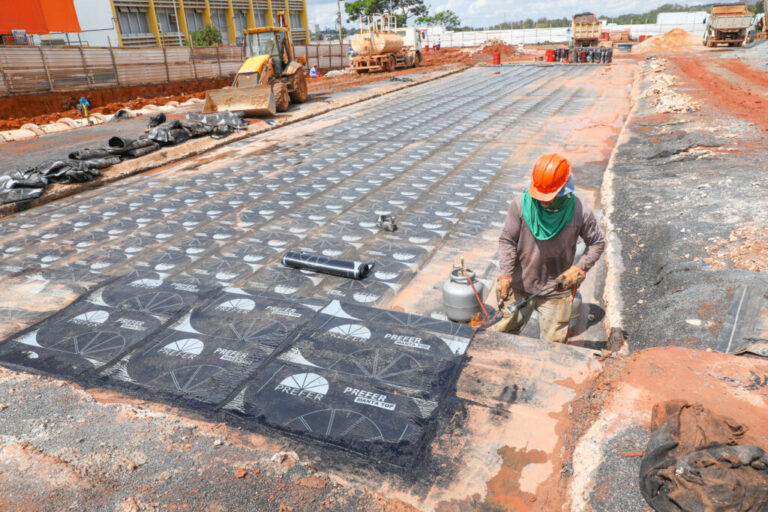 Termina a impermeabilização do boulevard do Túnel de Taguatinga