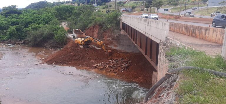 Aterro da ponte da DF-290, no Gama, terá recomposição da drenagem